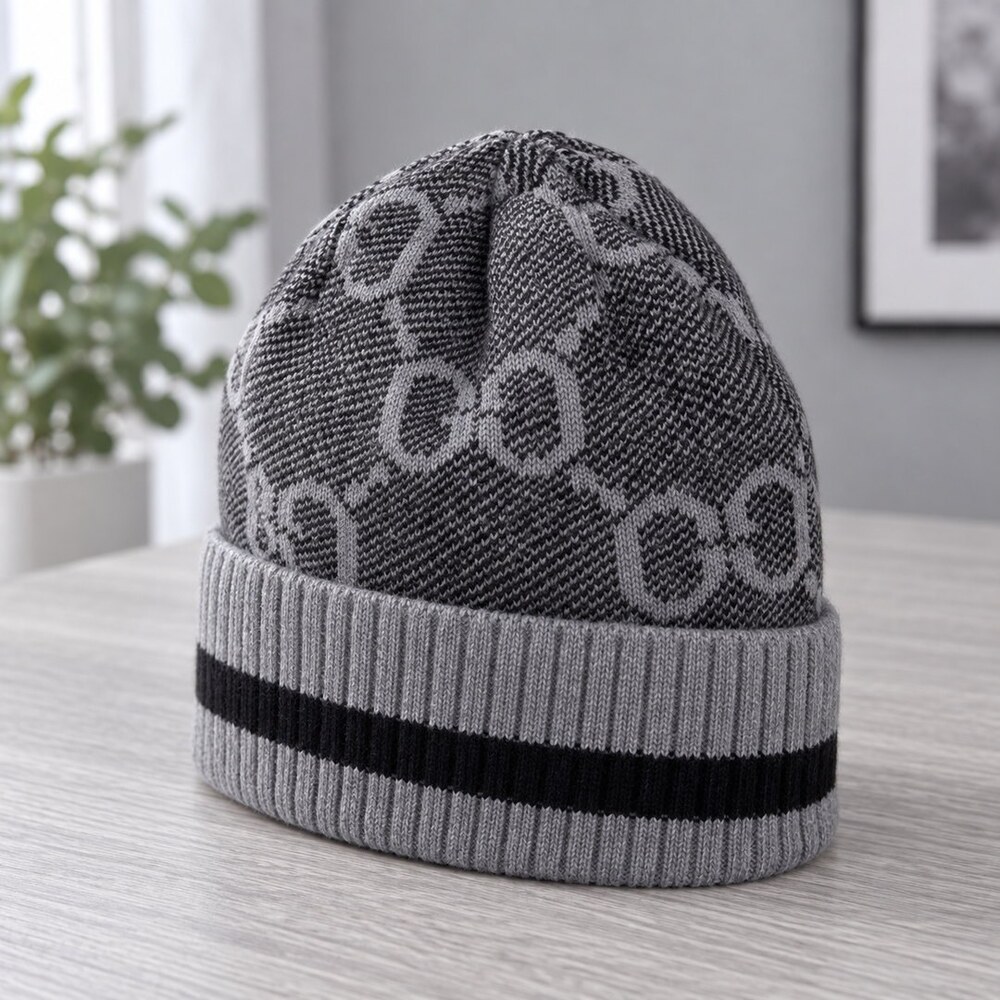 Gucci GG Jacquard Knit Beanie - Picture 4 of 6